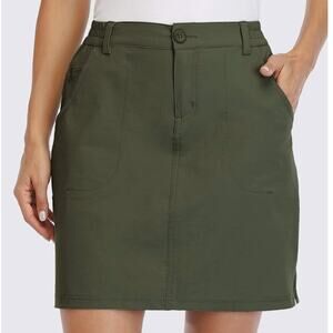 Willit Army Green Lightweight Outdoor Skort Size XS